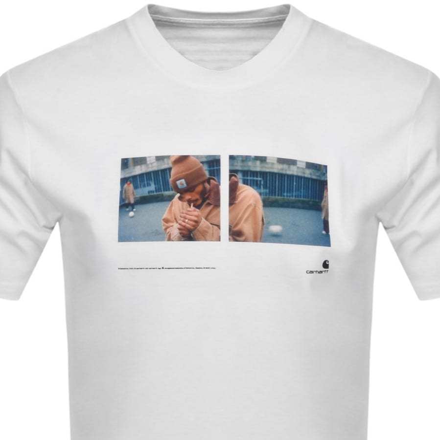 Alternative Image for ProductCarhartt Backyard Short Sleeve T Shirt White2
